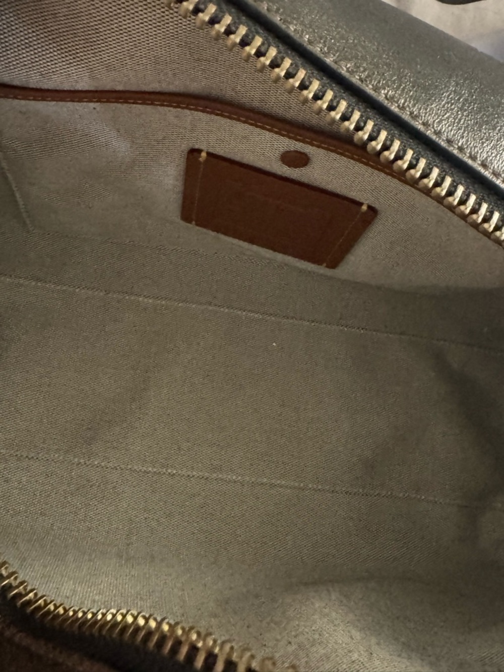 Coach Loved Leather Twin Turnlock Shoulder Bag - Picture 6 of 10